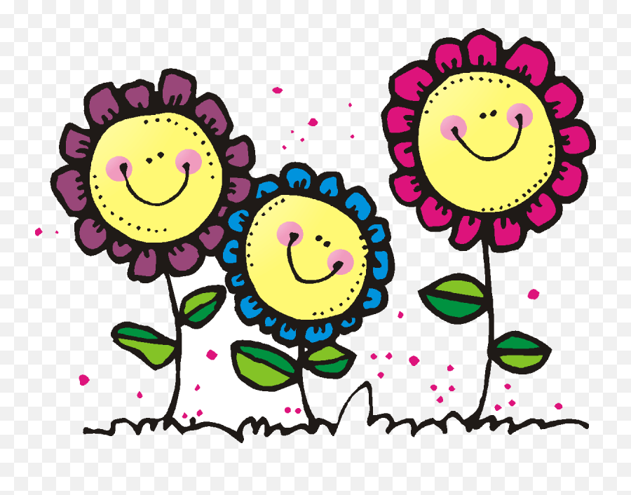 Catatan Aci 2012 - Happy Smile Flower Clipart Emoji,Tepok Jidat Emoticon