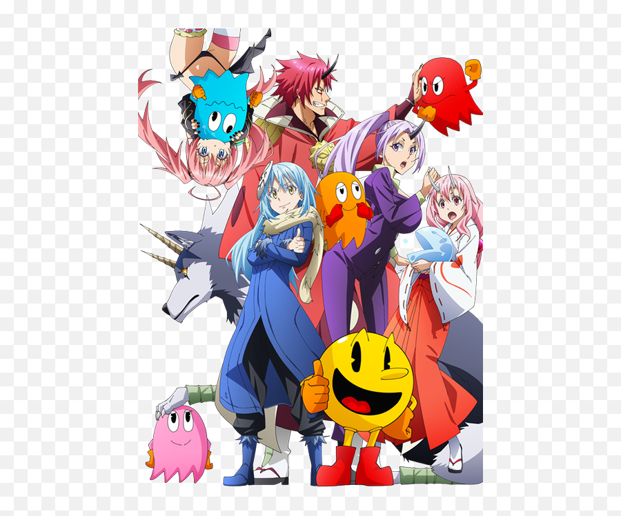 Anime Pac Man Emoji,Cirno Anime Pacman Emoji