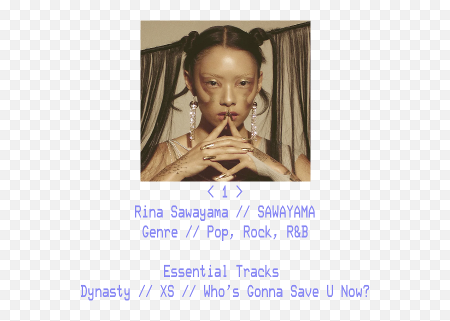 Honourable Mentions Aoty - Rina Sawayama Emoji,Atrl Emotion 21