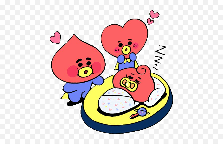 The Most Edited - Bt21 Tata Titi Tutu Emoji,Yeontan Emoticon