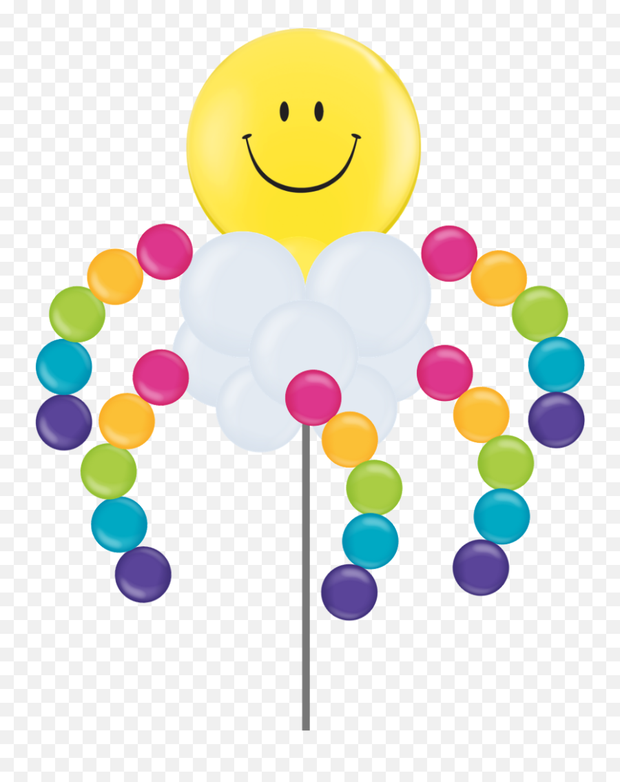 Balloon Poles - Outdoor Or Indoor Balloon Decor U0026 More Happy Emoji,Emoticons Hbd Balloons 33617