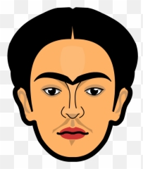 Frida Kahlo Icon - Frida Face Png Emoji,Frida Khalo Emoji