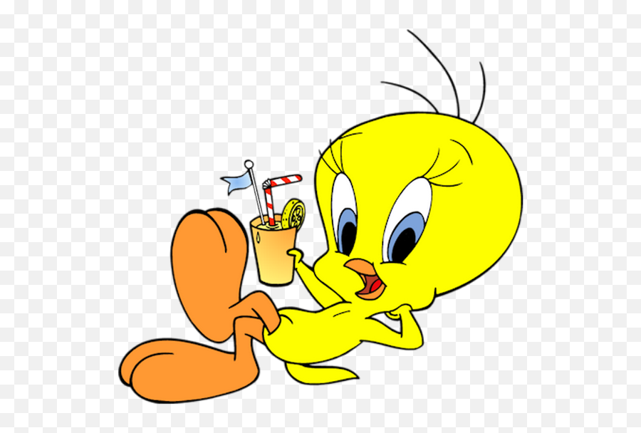 Tubes Titi Tweety Titi Disney Cartoons Funny Cartoons - Animated Cute Animated Good Afternoon Emoji,Tweety Emoticons Free