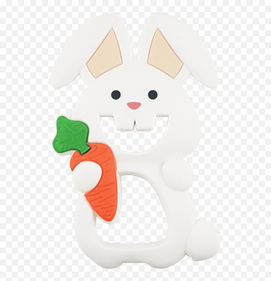 Baby Teething Carrot And Bunny - Happy Emoji,Bunny Emoji Iphone X Case