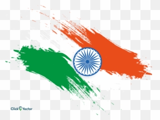Abstract India Flag Logo Wave Vector - Artistic Emoji,India Independece Day Emojis