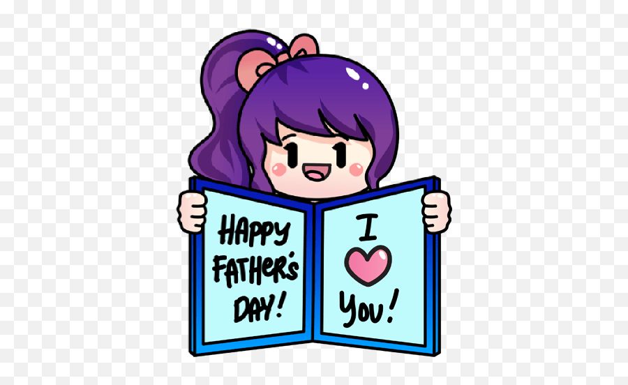 Yushiko Fathers - Happy Fathers Day Cute Sticker Emoji,Father,s Day Emojis