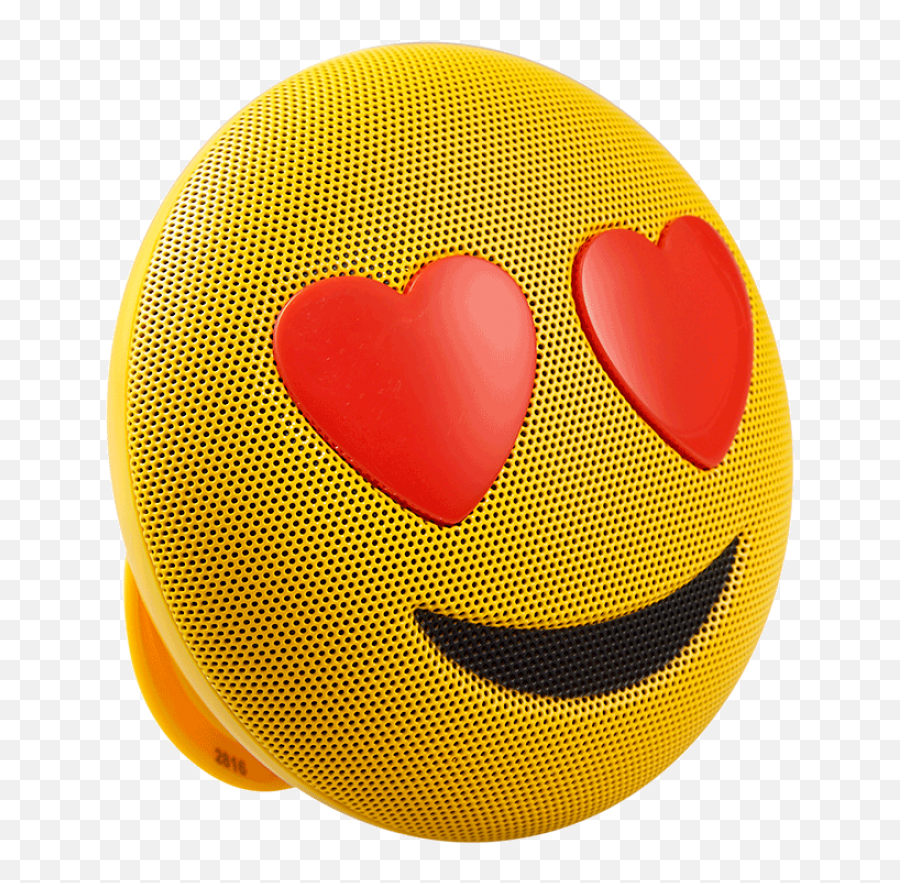 Jamoji Wireless Bluetooth Speaker - Love Struck Caixa De Som Emoji,The Last One Is My Favorite! Grin Emoticon