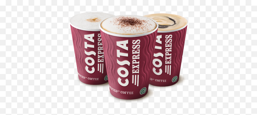 Costa Express Forced To Admit Its - Costa Coffee Cup Png Emoji,Latte Emoji