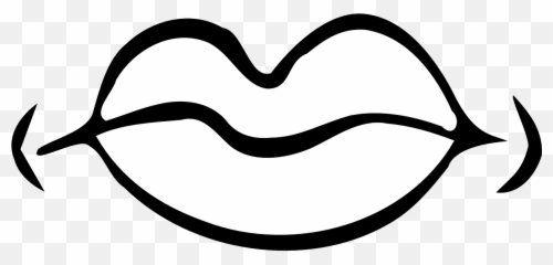 La Boca Enojado Estoy De Acuerdo - Gráficos Vectoriales Mouth Black And White Clipart Emoji,Caras Enojadas Emojis