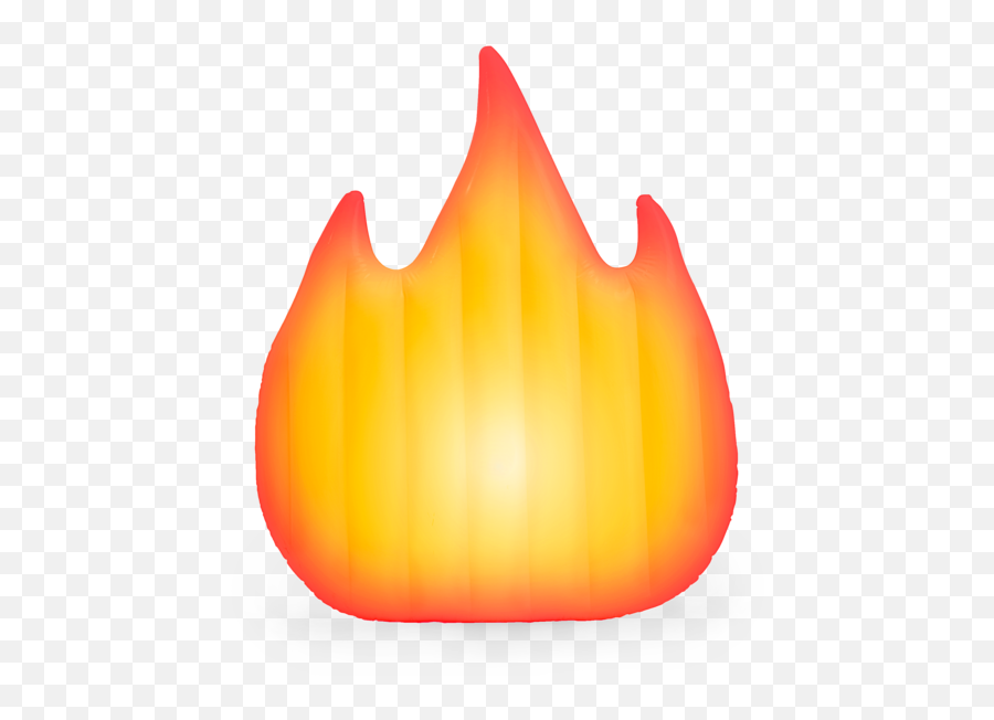 Giant Fire Emoji Pool Float - Fire Emoji Pool Float Clipart Vertical,Fire Emoji Transparent
