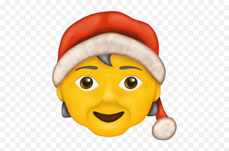 Sticker Maker - Gender Neutral Santa Emoji,Winter Emoticon Pack
