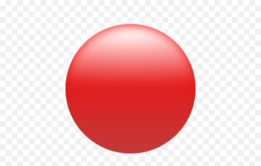Simple Glossy Circle Button Red Clipart I2clipart - Red 3d Circle Png Emoji,Like Botton Emoji