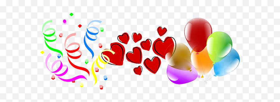 Birthday Wedding Anniversary - Birthday Balloon With Streamers Clipart Emoji,Happy Anniversary Emojis For Employees