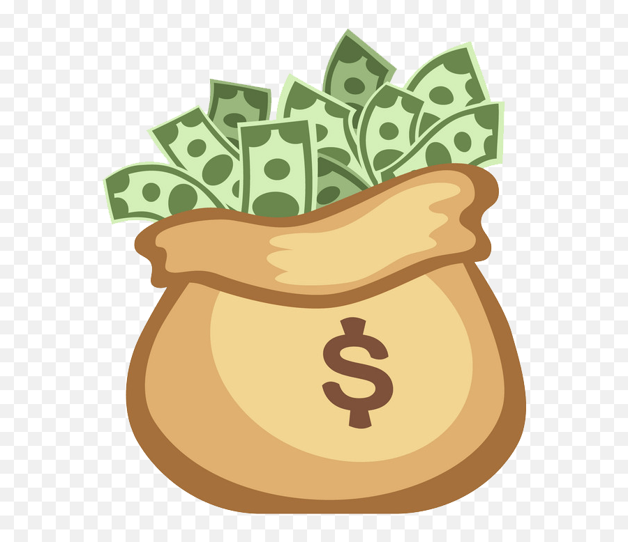 Money Bag Clipart - Clipartworld Clipart Money Emoji,Purple Dick Emoji Moneybag