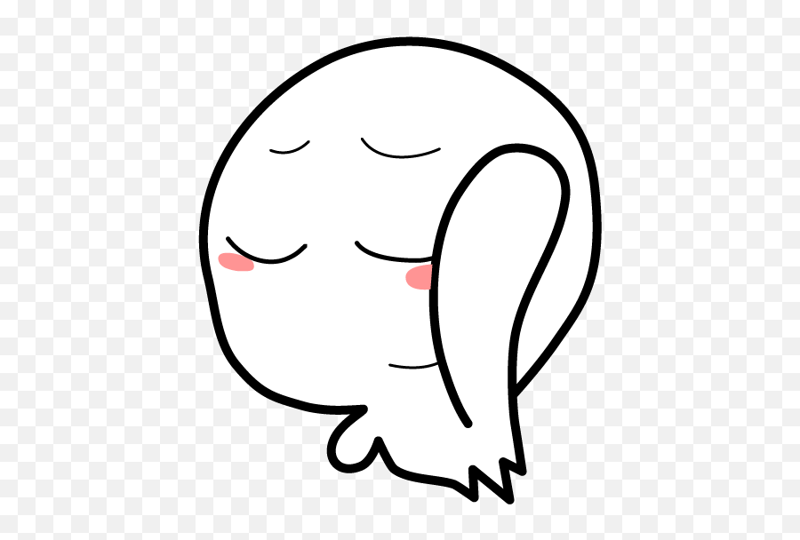Free Cute Ghost Transparent Download Free Cute Ghost - Dot Emoji,Anime Emoticon Perler Pattern