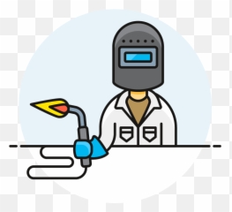 28 Welder Male Asian - Cartoon Clipart Full Size Clipart Emoji,Welding Emoticon