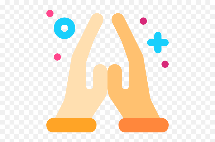 Namaste - Free Hands And Gestures Icons Emoji,Praying Hands Emoticon On Facebook