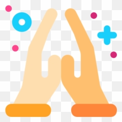 Namaste - Free Hands And Gestures Icons Emoji,Praying Hands Emoticon On Facebook
