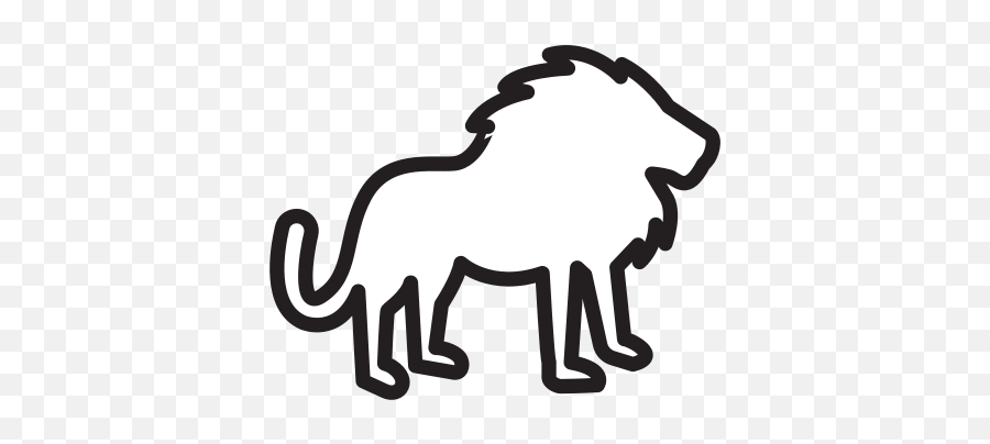 Lion Free Icon Of Selman Icons Emoji,Lions Emoticon