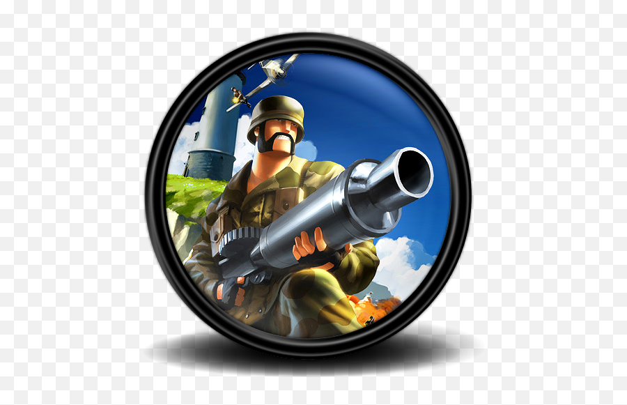 Battlefield Heroes New 1 Icon Mega Games Pack 30 Iconset Emoji,Emoji Shooting Machine Gun