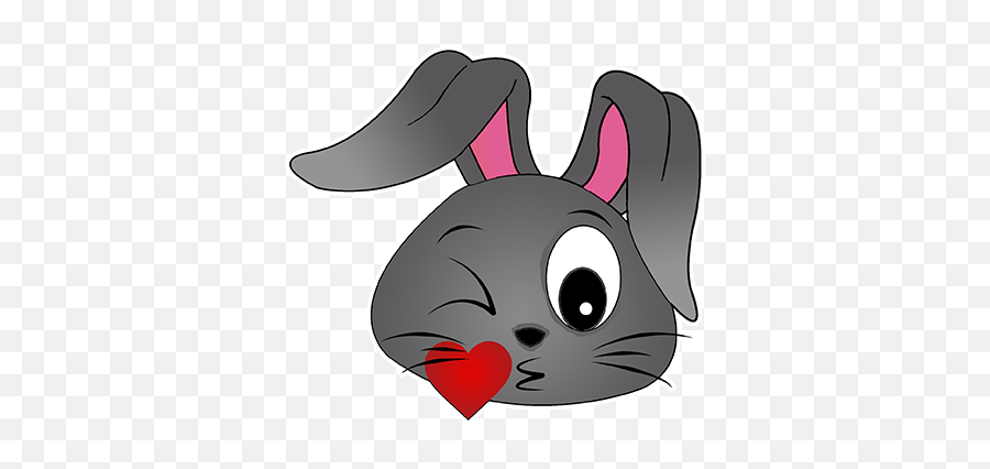 Dre Bunny By Luis Maldonado Emoji,Bunny Cute Emojis
