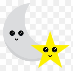 Kawaii Starmoon Illustration - 018 Graphic By Emoji,Star And Cresent Emoji