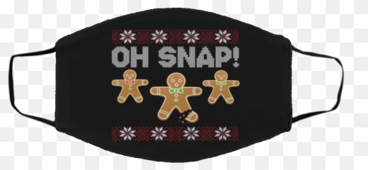 Gingerbread Oh Snap Ugly Christmas Face - Hallmark Emoji,Oh Snap Emoji