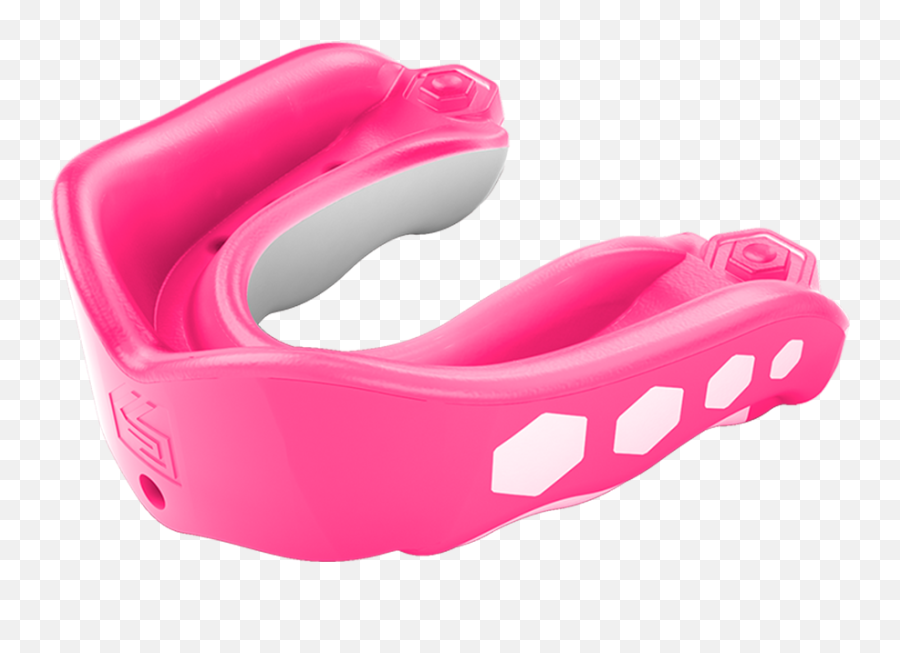 Shock Doctor 6300 Gel Max Flavor Fusion Mouthguard Adult Bubblegum Emoji,Emoji With Zipper Mouth