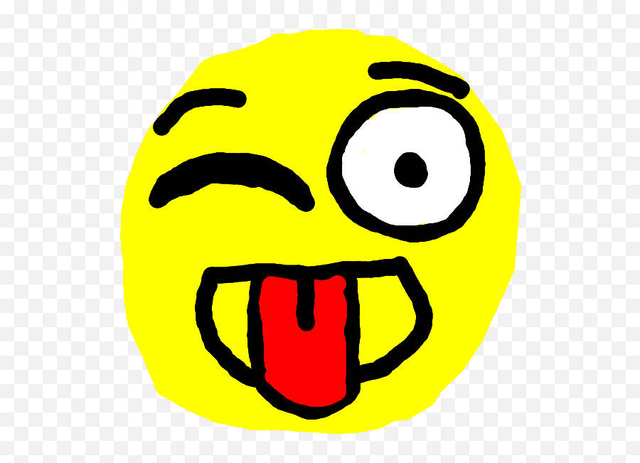 Silly Emoji - Wide Grin,Bush Emoji