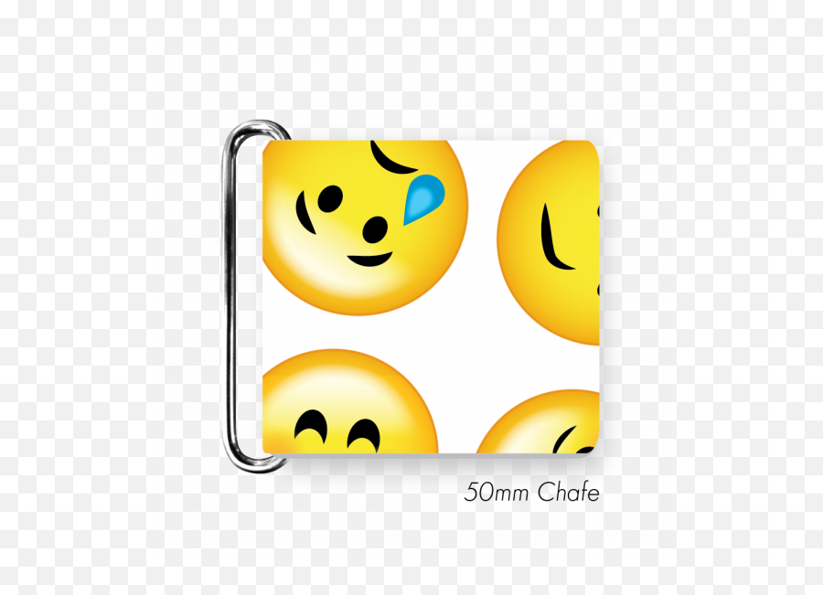 Chafe 2 50mm With Pvc Ss Loop Printed Emoji - Gnu Linux,Emoji Designs Copy