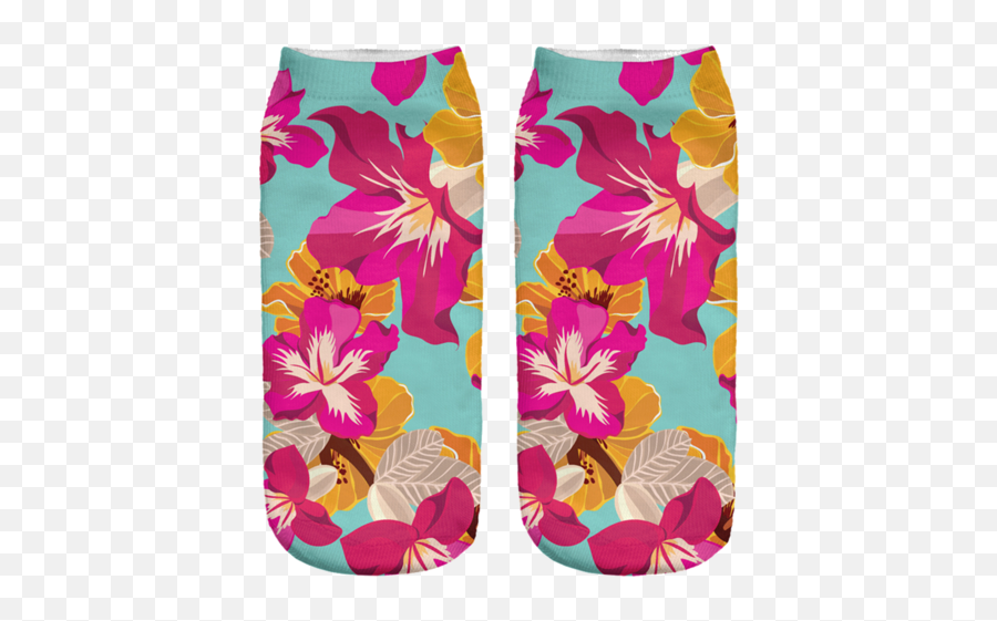 Floral Socks Funny Tattoos Ankle Socks - Boardshorts Emoji,Emoji Socks Amazon