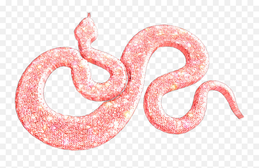 Red Sparkle Snake Sticker - Lovely Emoji,Snakes Emoji