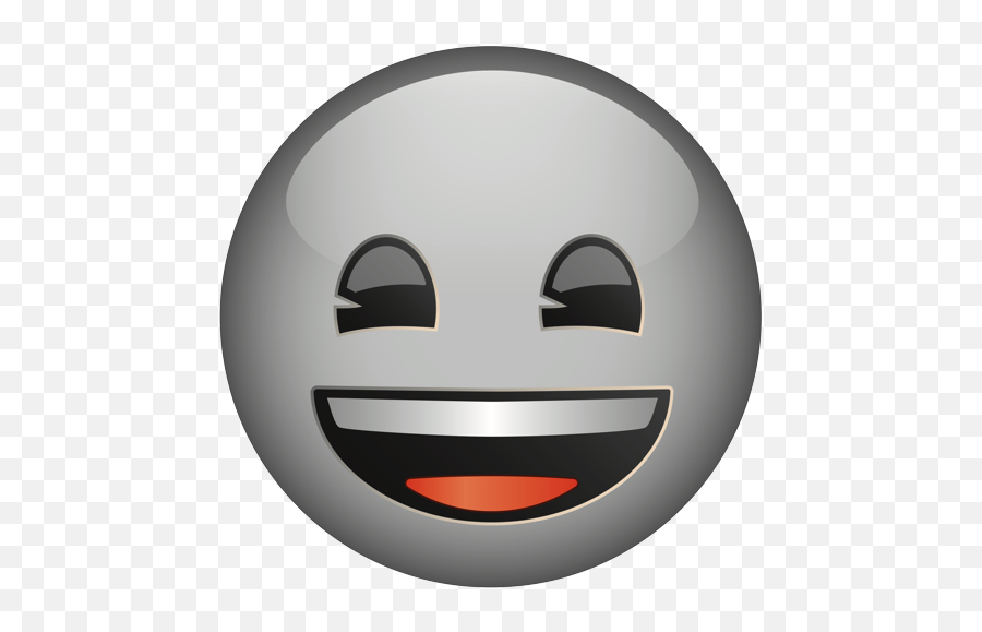 Emoji U2013 The Official Brand Grinning Face With Smiling - Grey Smiley Face Emoji,Big Eyes Emoji