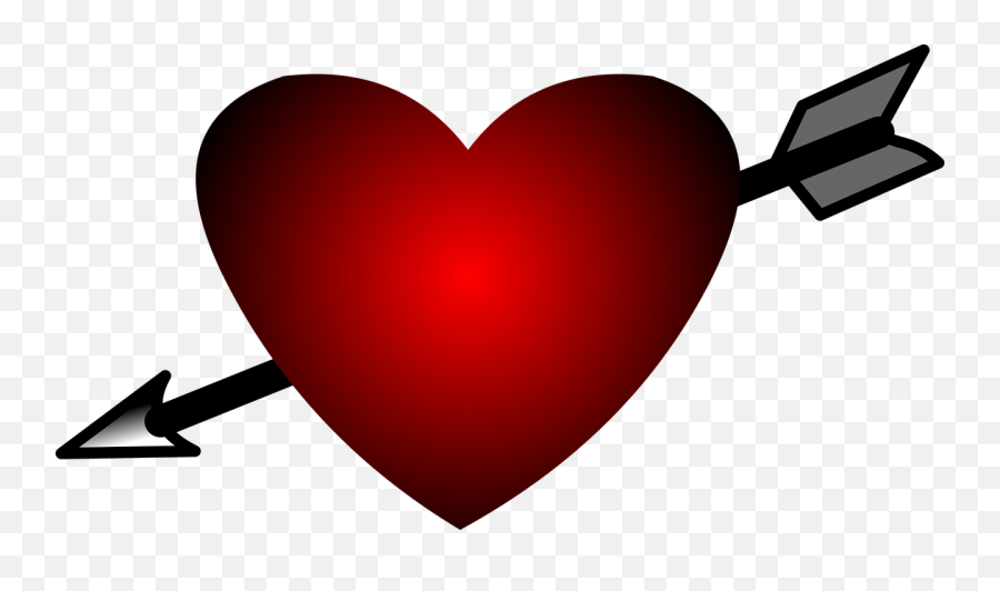 Heart Arrow Tattoo - Heart With Arrow And Love Emoji,Emotion Tattoo