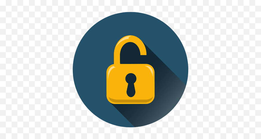 Lock Circle Icon - Transparent Png U0026 Svg Vector File Circle Lock Icon Png Emoji,Lock Emoji Png