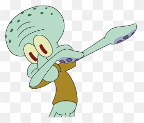 Squiddab - Squidward Dabbing Emoji,Emoji For Discord
