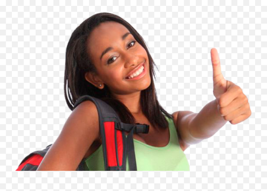 African American Girl Png U0026 Free African American Girlpng - Girl Giving Thumbs Up Emoji,African American Flag Emoji