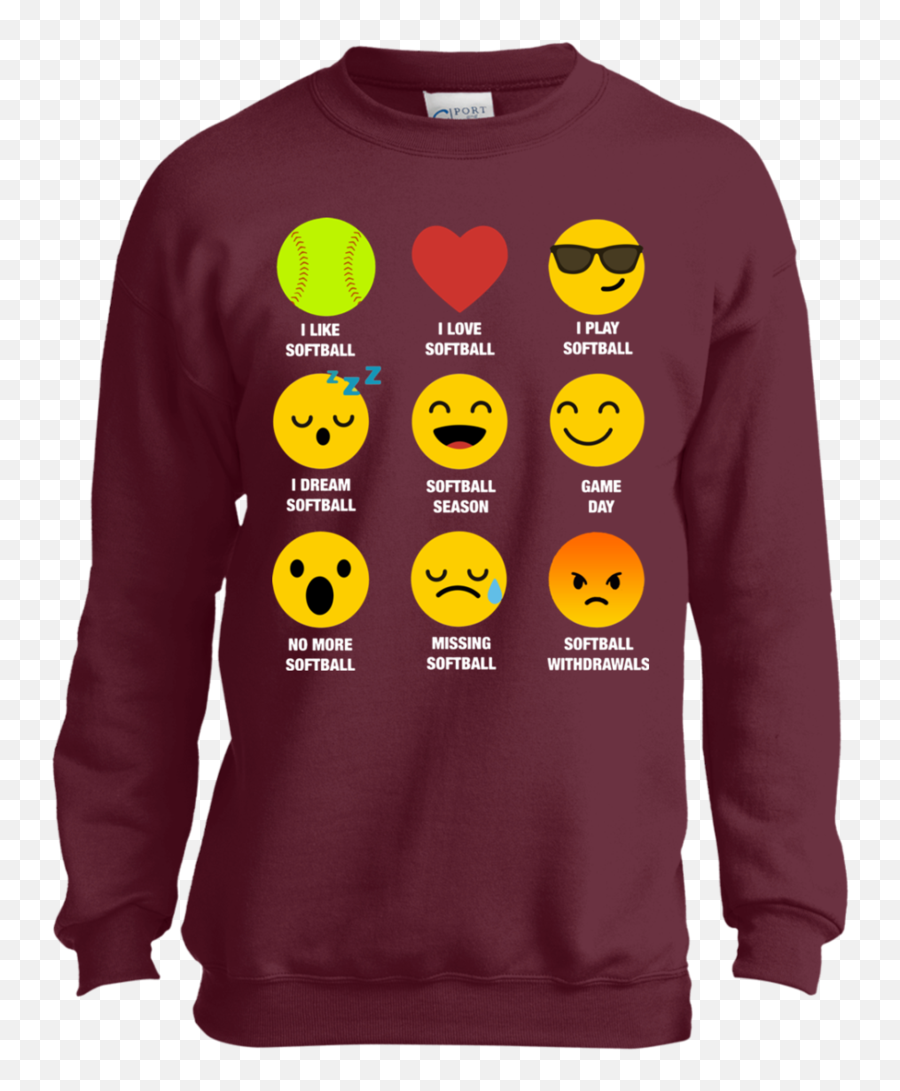 I Love Softball Emoji Emoticon Team - Roblox Studio Shirt,Emoji 61 Answers