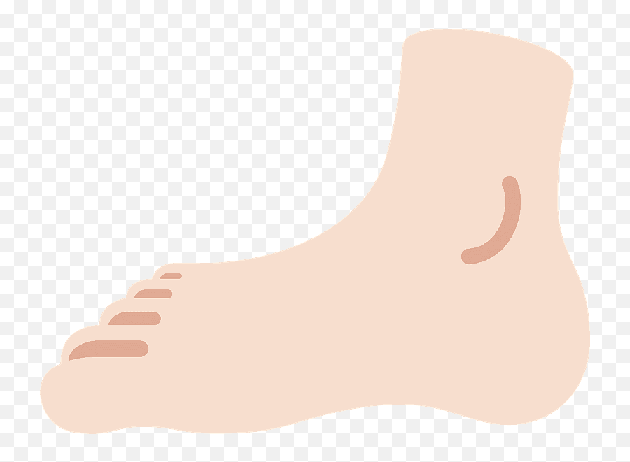 Foot Emoji Clipart - Clipart Pé Png,Foot Emoji