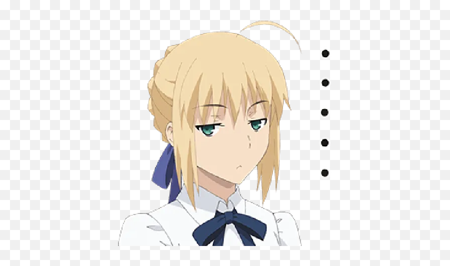 Stay Night Ubw - Fate Saber Pfp Emoji,Fate Stay Night Meme Emoji