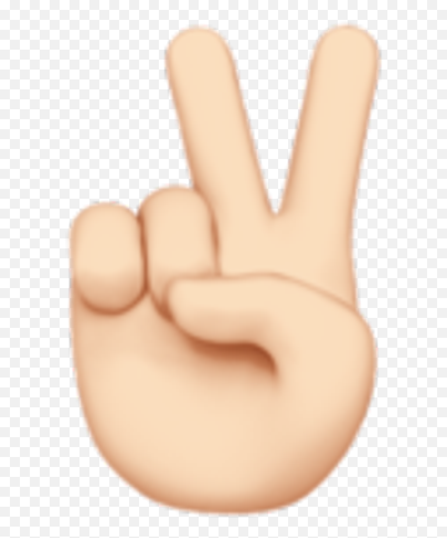 Peace Sign Emoji Png - Sign Language,Ok Sign Emoji Hd