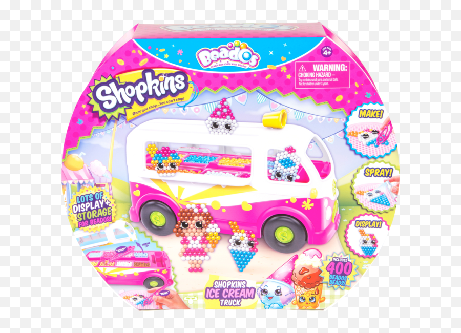 Beados Shopkins Truck Beados Toys Quot - Shopkins Beados Emoji,Bizcochos Con Decoraciones De Emojis