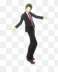 Tohru Png - Adachi P4 Dancing All Night Costume 3306374 Adachi Katsuya Persona Emoji,Emoji Movie Dance Party