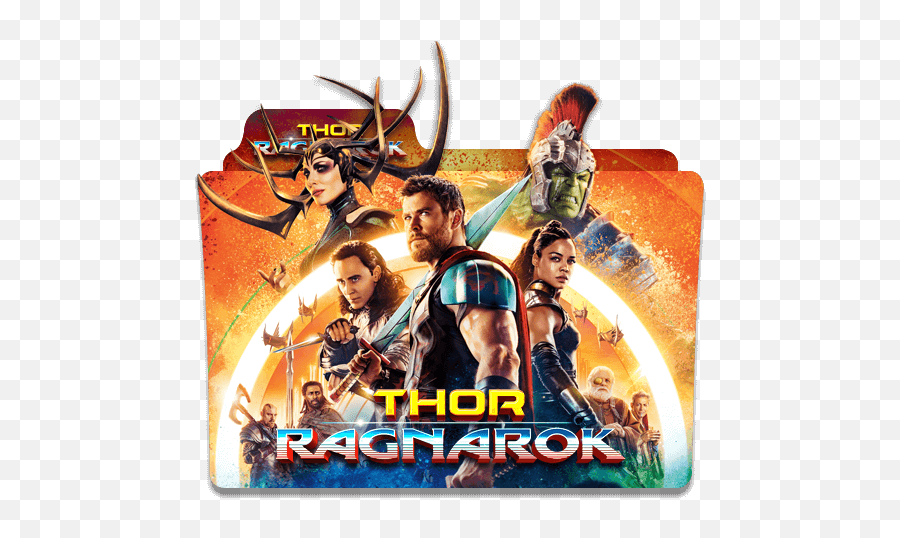 Thor Ragnarok Movie Folder Icon - Designbust Thor Ragnarok Folder Icon Emoji,Hulk Ragnarok Emoticon