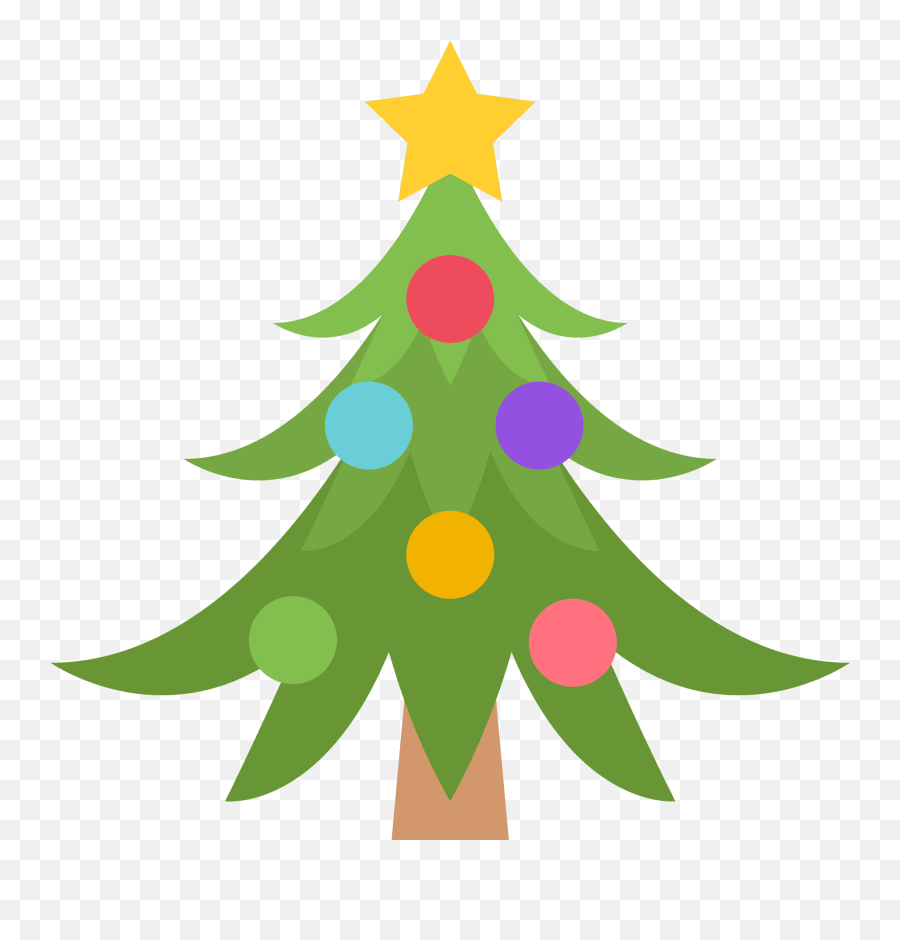 Christmas Tree - Christmas Tree Png Transparent Clipart Emoji,Holiday Emoji
