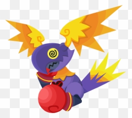 Kingdom Hearts 2 Aerial Knocker Clipart - Aerial Knocker Emoji,Kingdom Hearts 3 Emoji