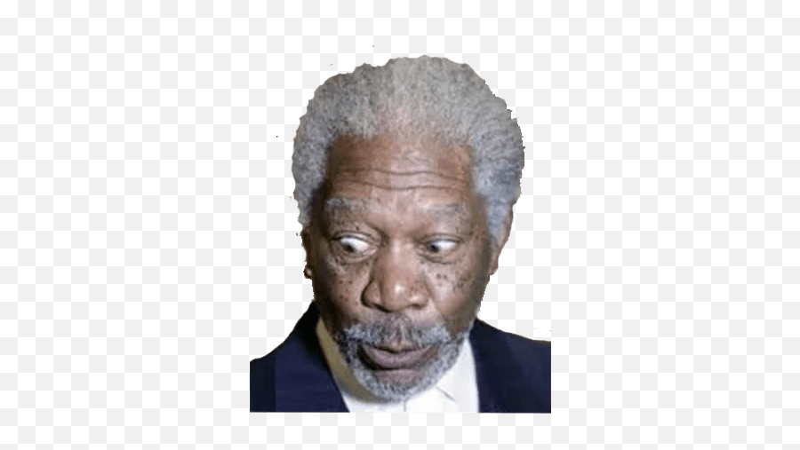 Morgan Freeman Stickers - Senior Citizen Emoji,Morgan Freeman Emoji Transparent