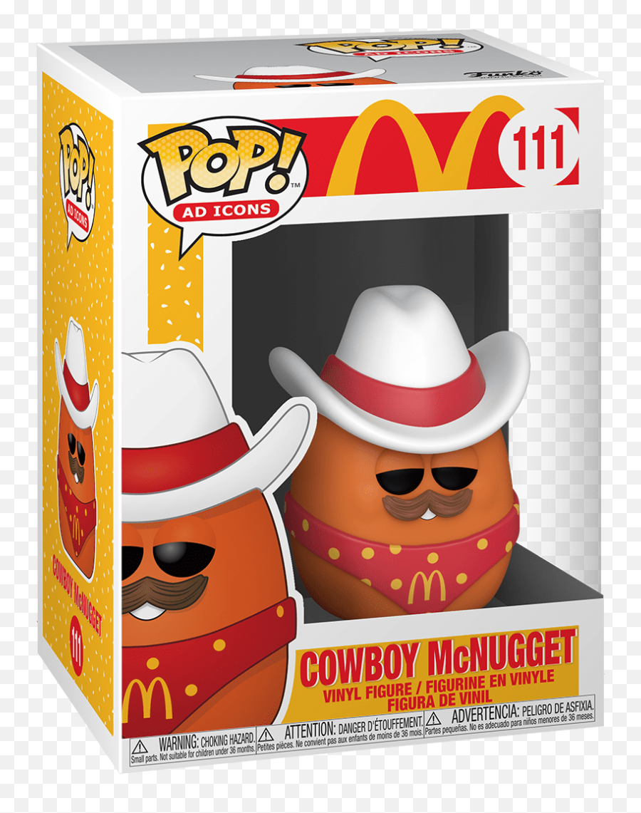 Mcdonaldu0027s Cowboy Mcnugget Funko Pop 111 - Cowboy Mcnugget Funko Pop Emoji,Mcdonalds Emojis]