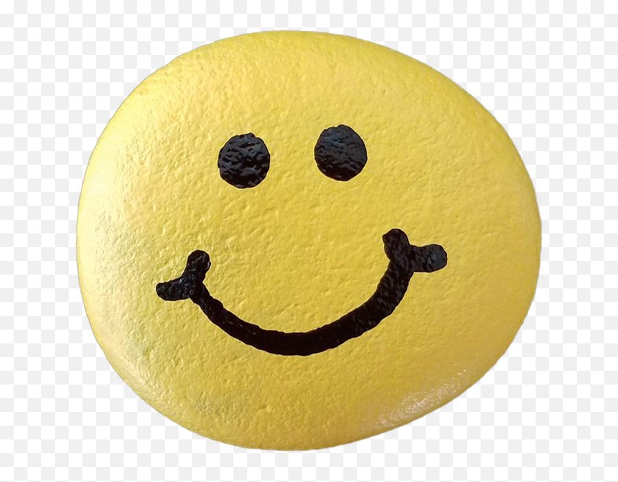 Smiley Face Rock - Smiley Face Rock Png Emoji,Rock In Roll Emoticon