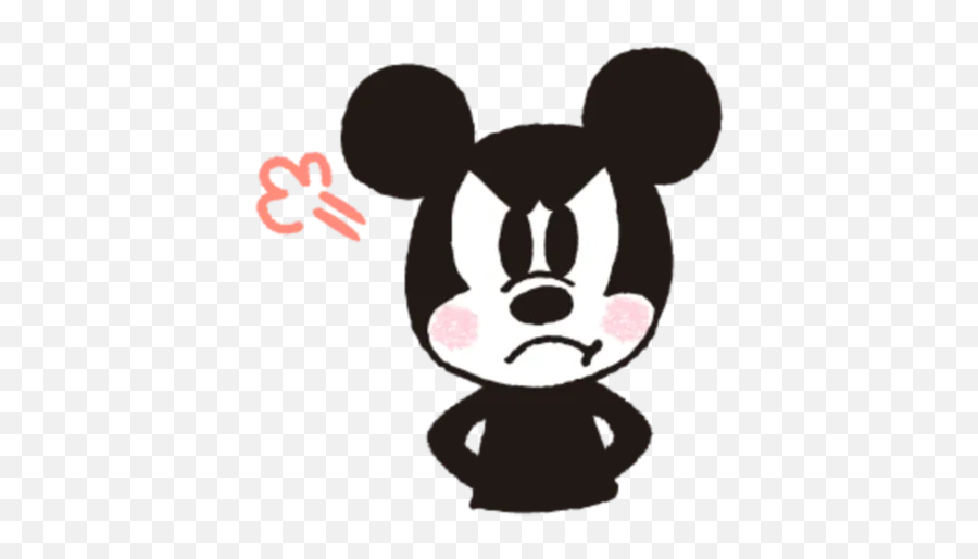 Mickey Mouse By William Tan - Sticker Maker For Whatsapp Mickey Mouse Emociones Emoji,Mickey Mouse Emoji Emotions